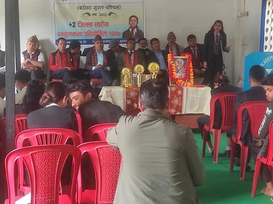 जिल्ला स्तरीय बक्तृत्वकला प्रतियोगिता सम्पन्न