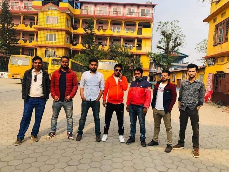 जिल्लाका शैक्षिक संस्थाहरु  अनुगमन गर्दै नेवि संघ नवलपुर